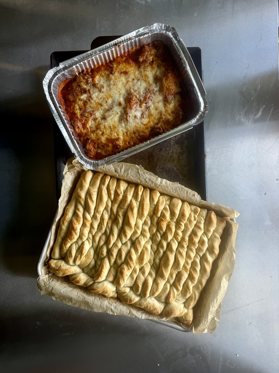 Food prepared by Chef Elizabeth Jeffries