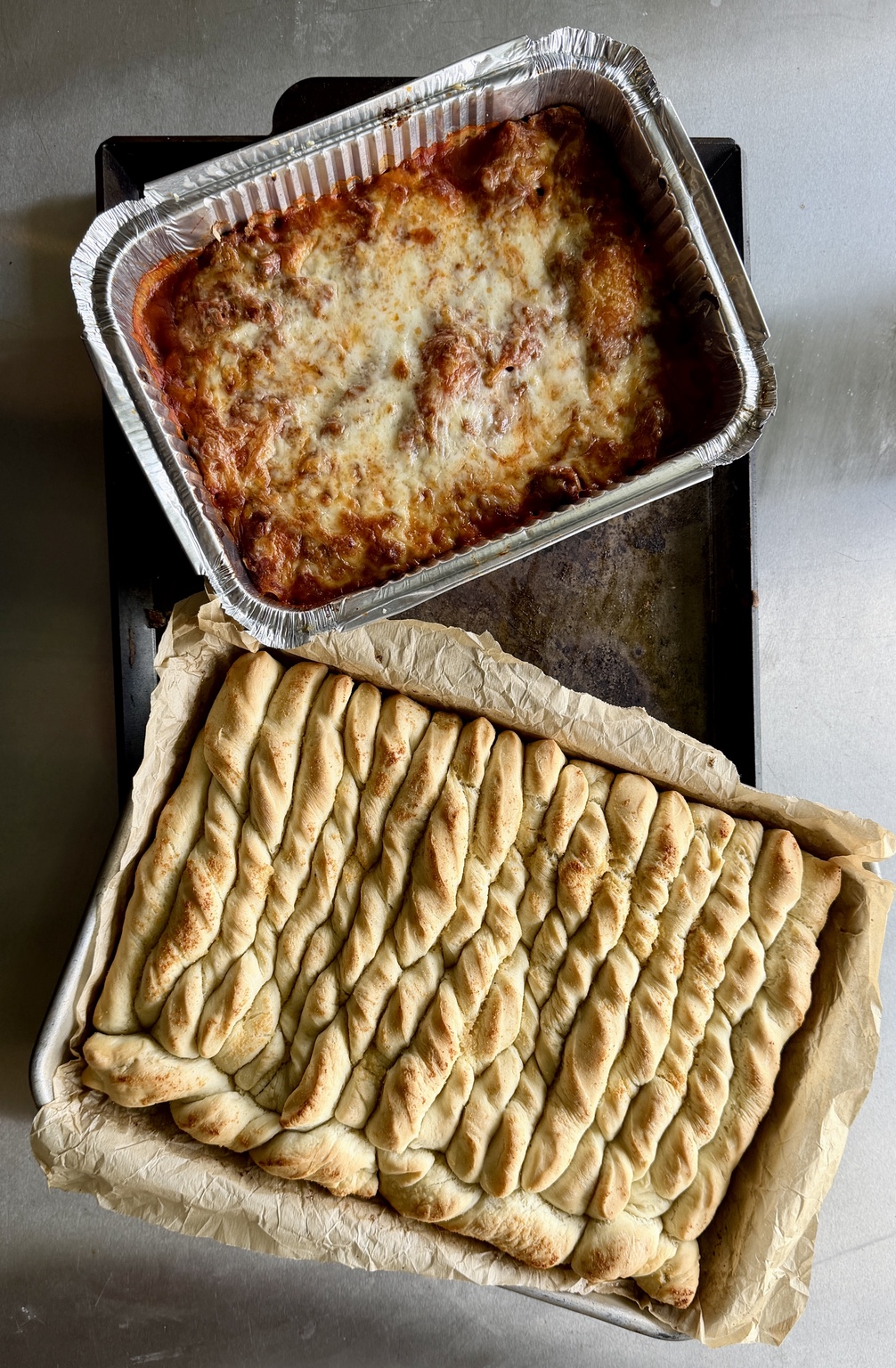 Food prepared by Chef Elizabeth Jeffries