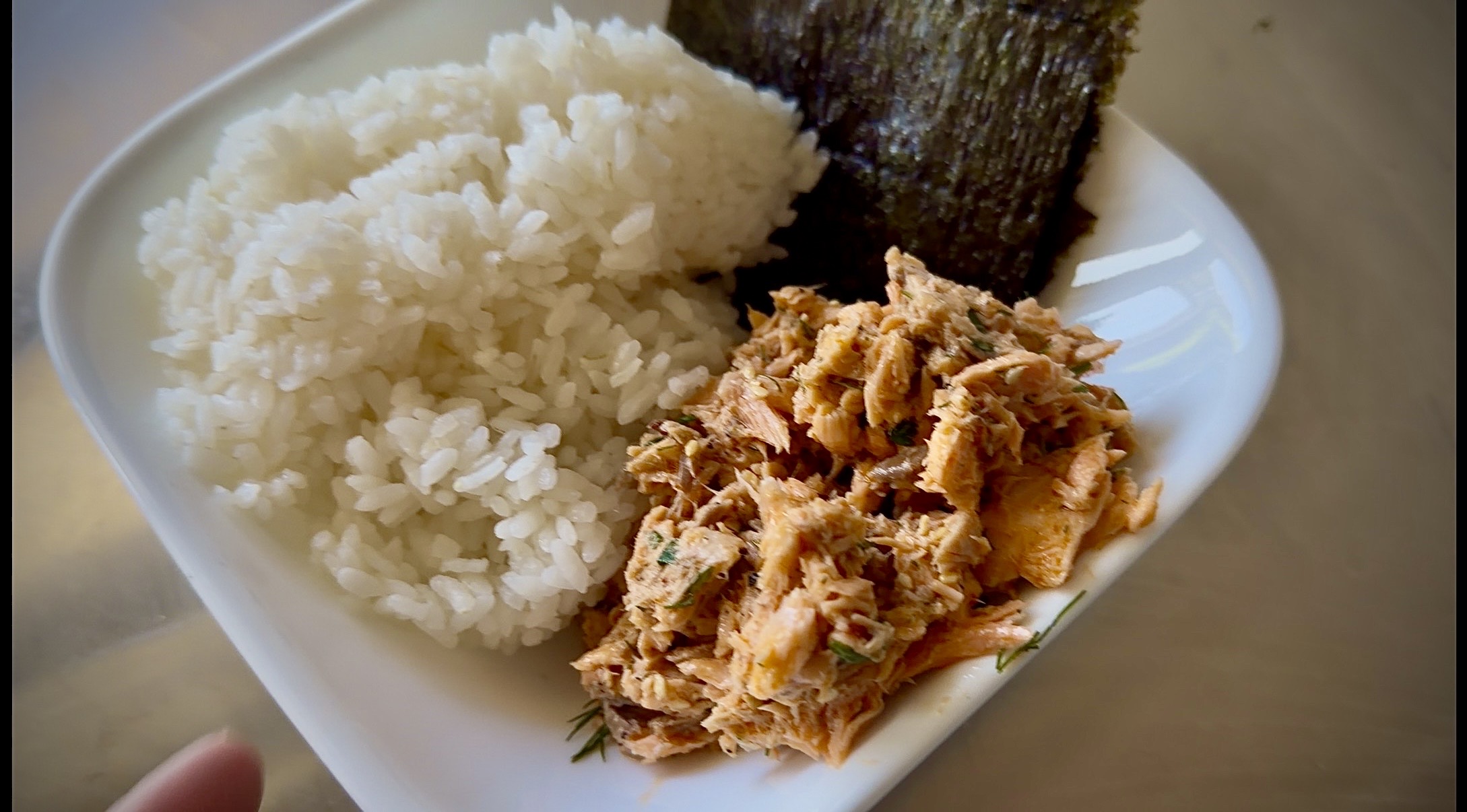 Food prepared by Chef Elizabeth Jeffries